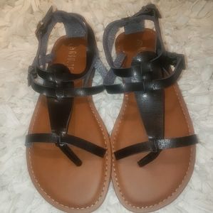 Black sandals